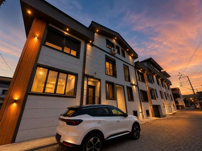 Zeytinli'de Satılık 3+1 Dubleks Daire Balkonlu Doğalgazlı